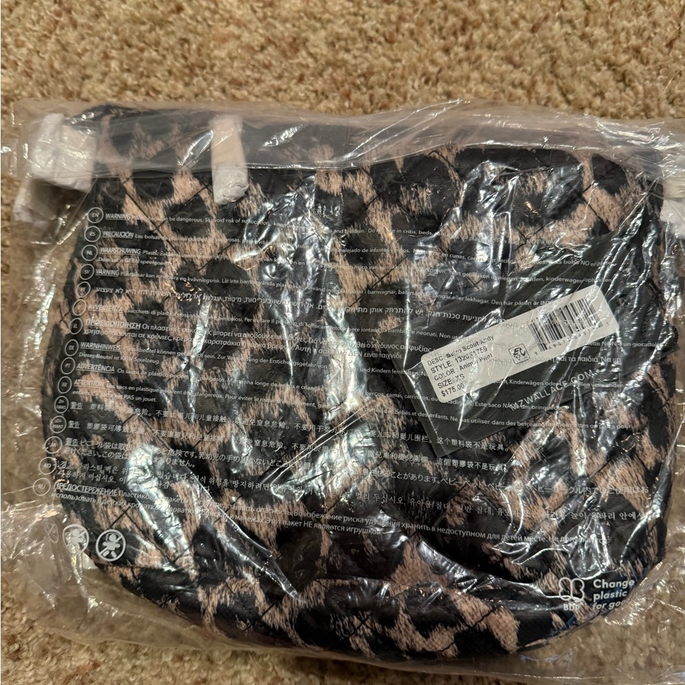 MZ Wallace Metro Scout Crossbody-Amimal Print-xs - Picture 7 of 8